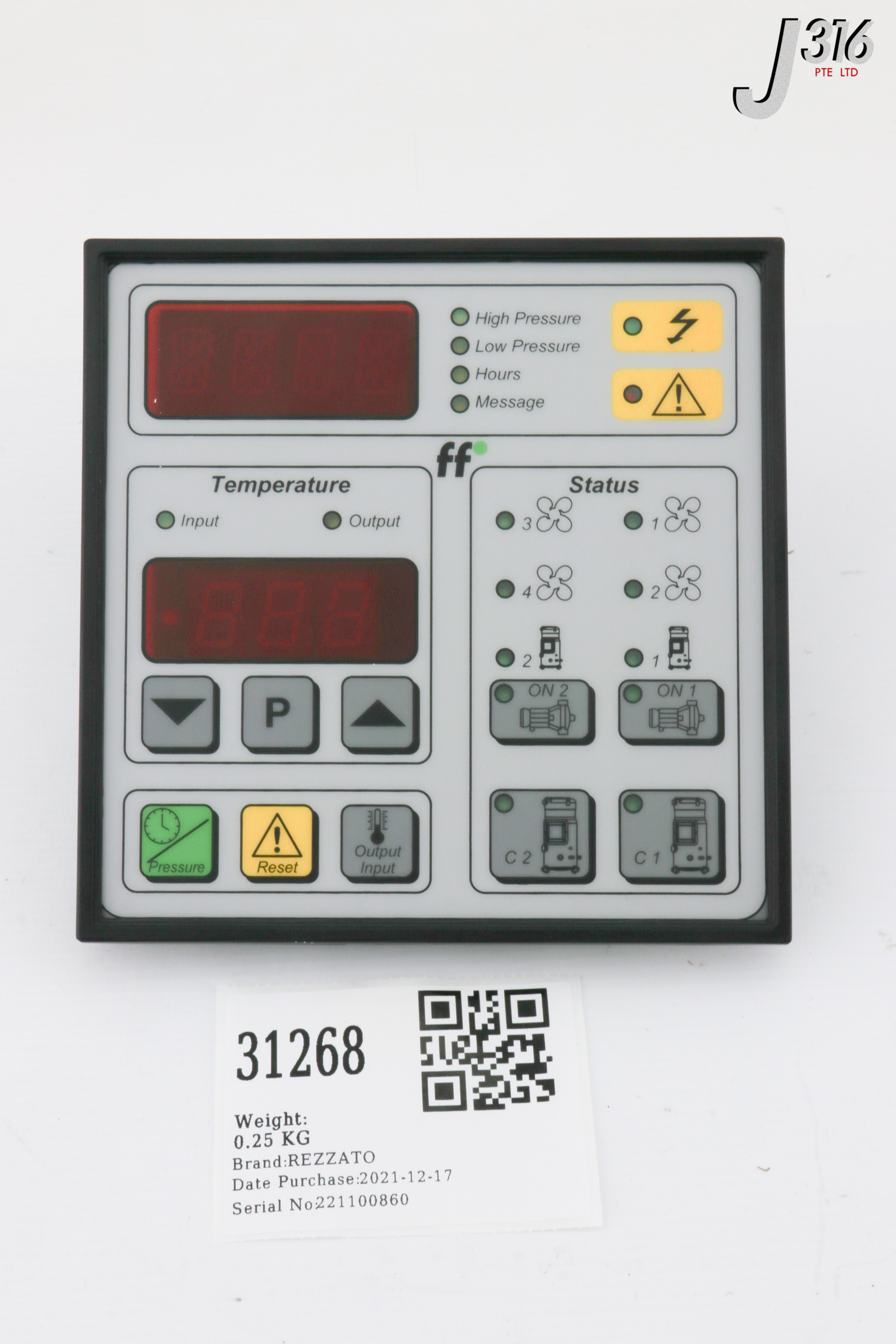 専用ページ③ 31268 REZZATO EB CONTROL PANEL (NEW) H8F2DISP | eBay